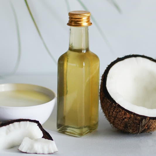 hot pressed coconut milk oil