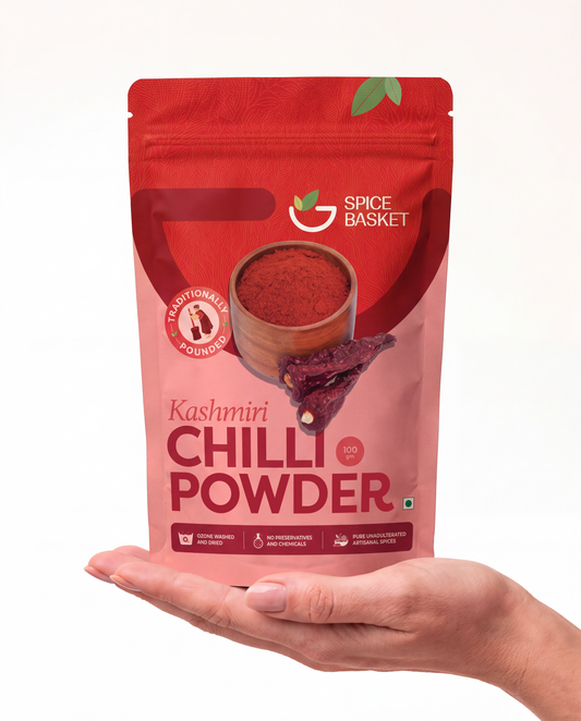 Kashmiri Chilly Powder Stemless (Dabby)