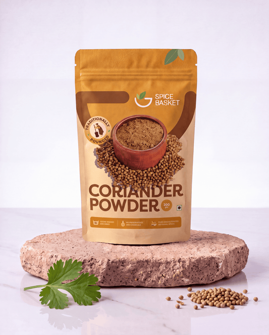 Natural Coriander Powder (Malli Podi)- 100g/200g-Spice Basket