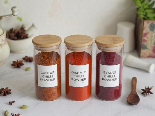 Guntur vs Kashmiri vs Byadgi Chilli: Which Red Chilli Powder Belongs in Your Kitchen? - Spice Basket