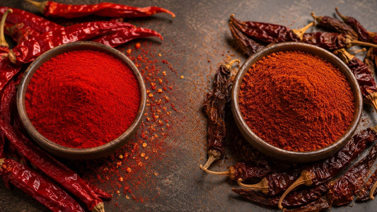 Kashmiri Chilli Powder vs Regular Chilli Powder: Colour, Taste, and Use - Spice Basket