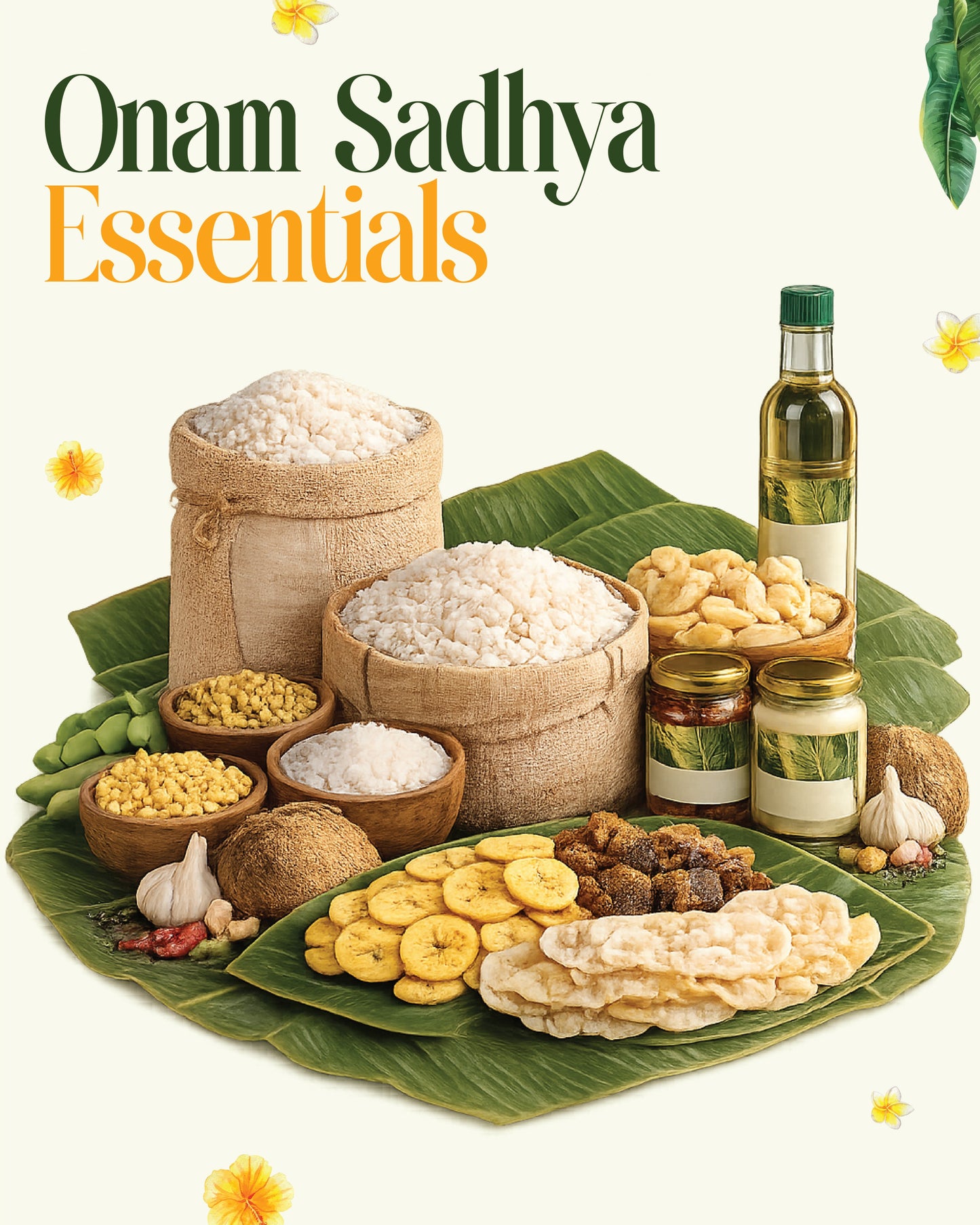 Onam Sadhya Essentials