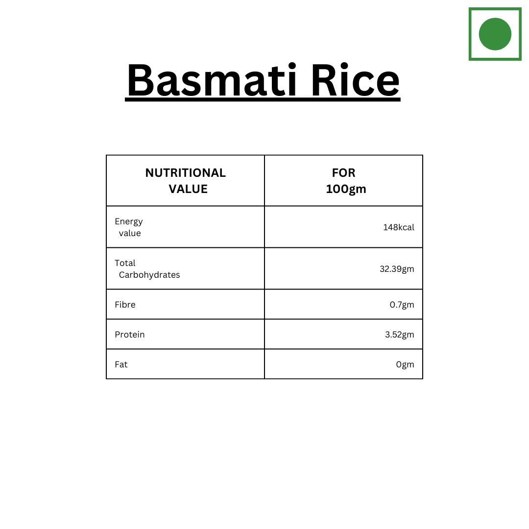 Basmati Rice -1kg-Spice Basket