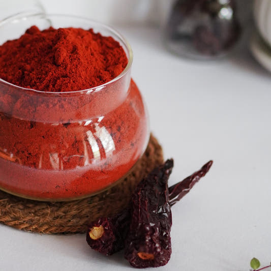 Kashmiri Chilly Powder Stemless (Dabby) - Spice Basket