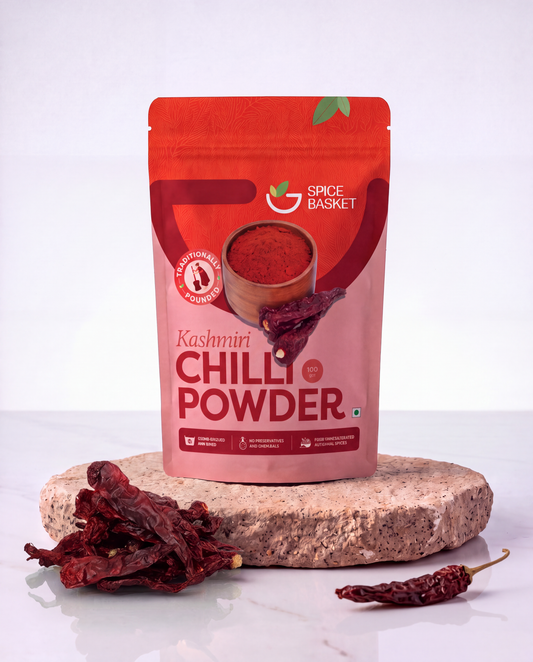 Kashmiri Chilly Powder Stemless (Dabby)