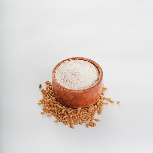 Khapli Wheat Flour (Emmer Wheat) - 1kg - Spice Basket