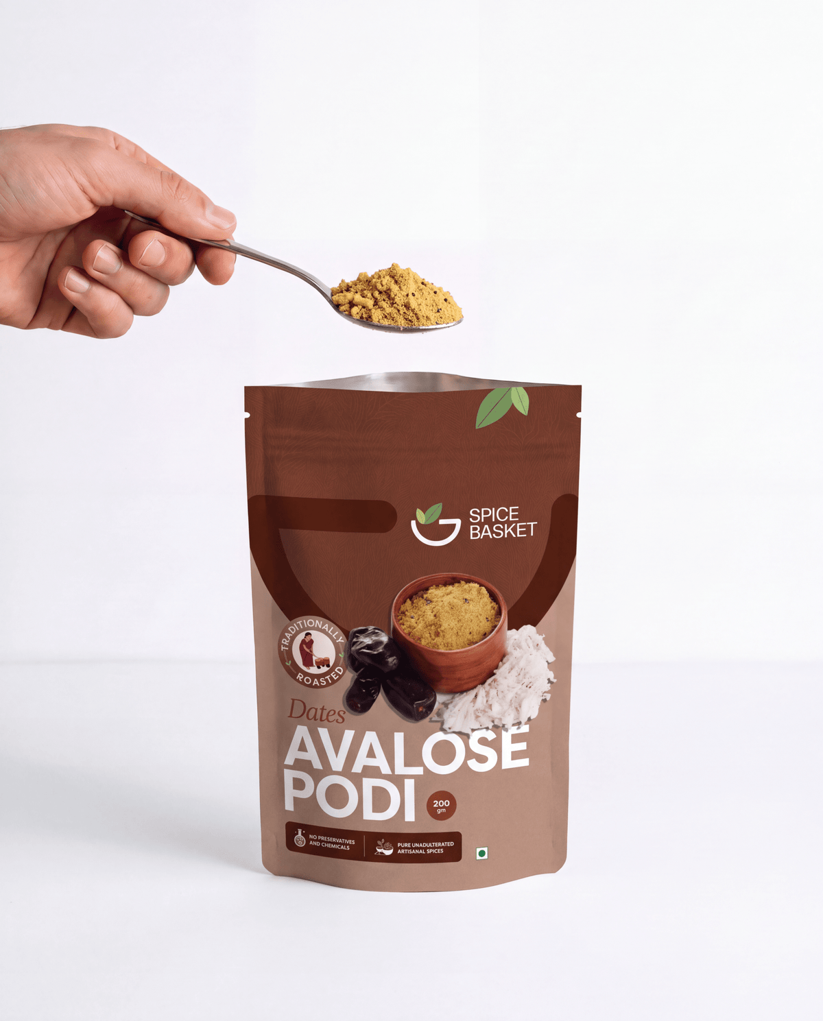 Natural Dates Avalose Podi -200g-Spice Basket