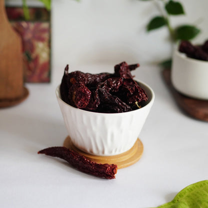 Raw Kashmiri Chilli Dabby (whole) - Spice Basket