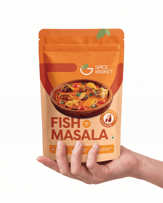 Special Fish Masala Powder-100g/200g-Spice Basket