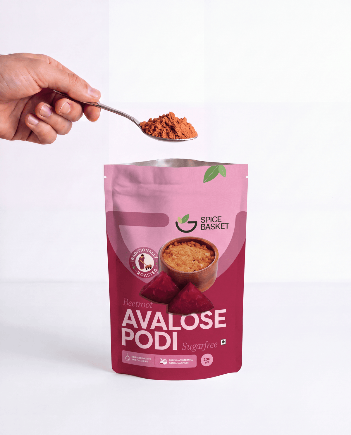 Sugar Free Beetroot Avalose Podi-Spice Basket