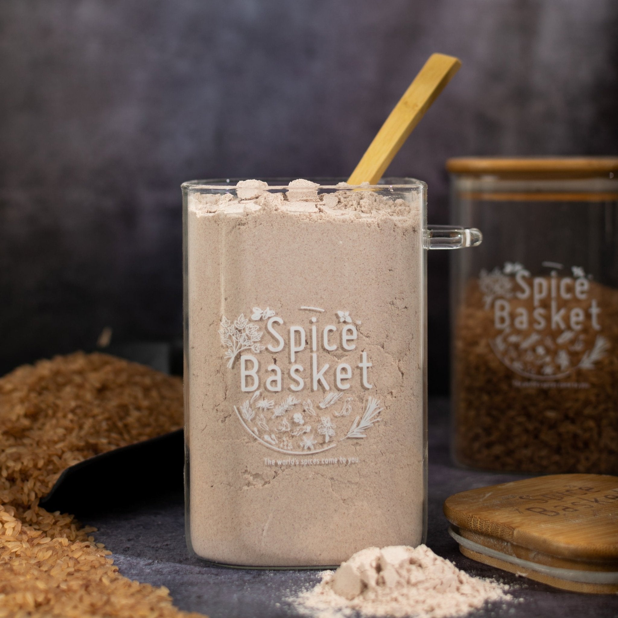 Chempa Rice Powder-Spice Basket