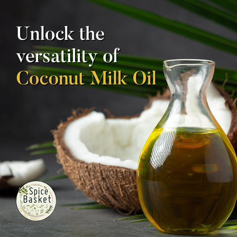Hot Pressed Coconut Milk Oil (Urukk Velichanna) (100ml)-Spice Basket