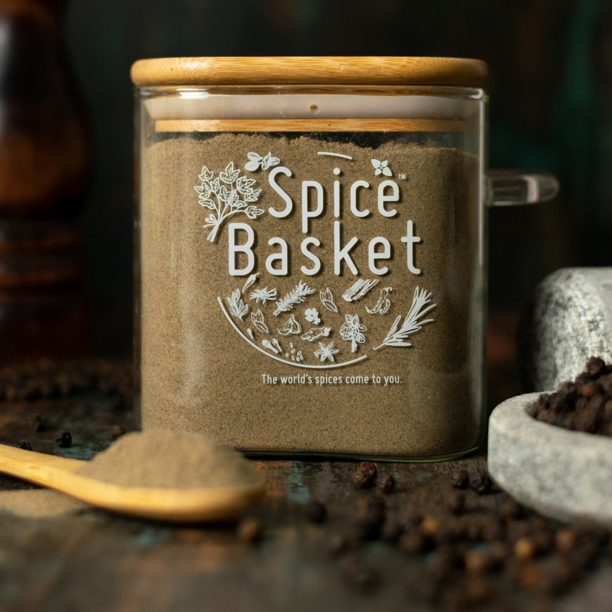 Idukki Black Pepper Powder-Spice Basket