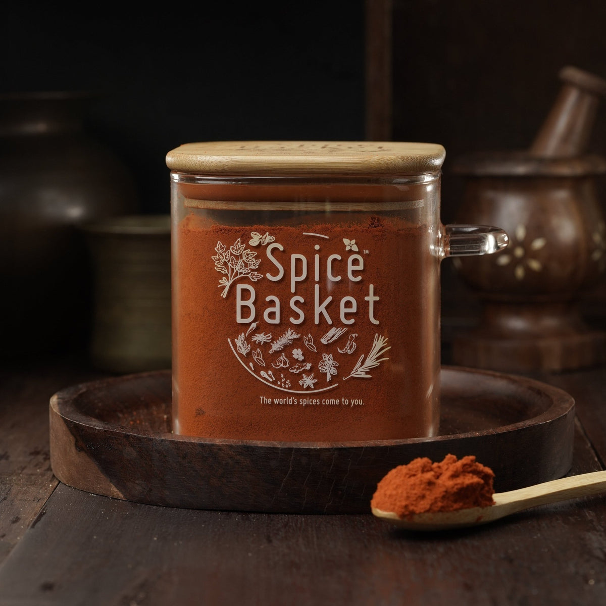 Kashmiri Chilly Powder Stemless (Dabby)-Spice Basket